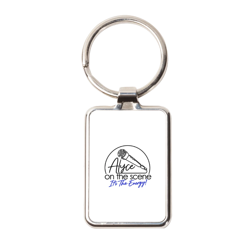 Alyce On The Scene Key Chain